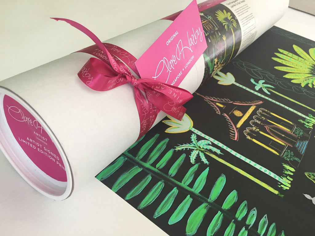 The Frangipanis Led Me to the Temple - Signed Edition Print