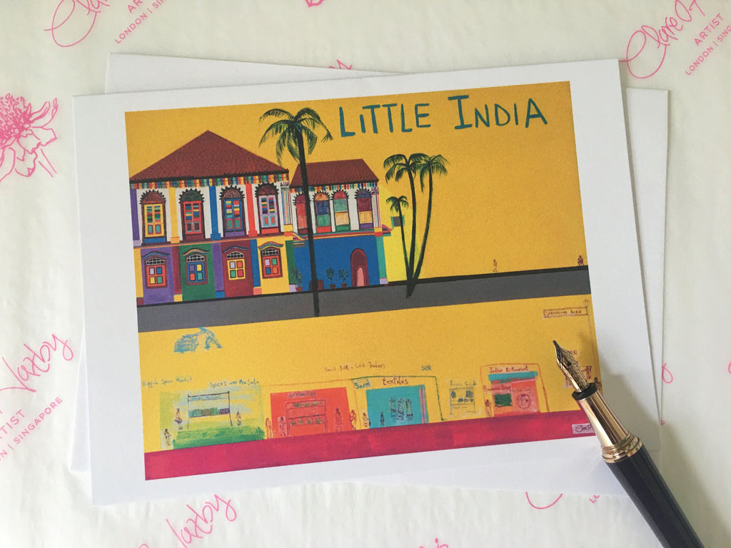 Singapore Greetings Cards - Shophouses Collection