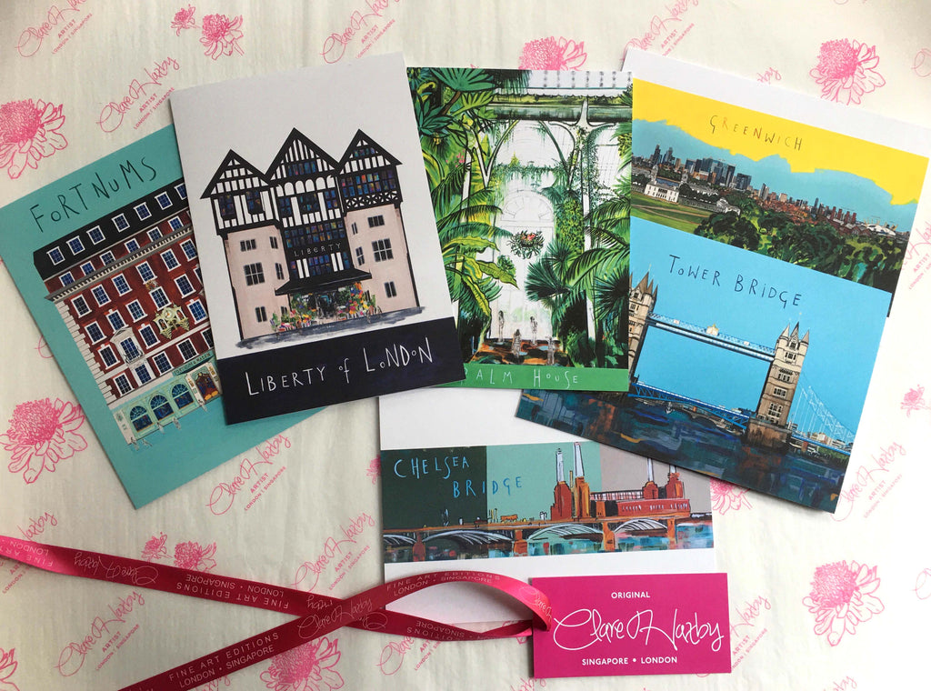 London Landmarks Greetings Cards