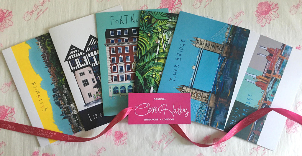 London Landmarks Greetings Cards