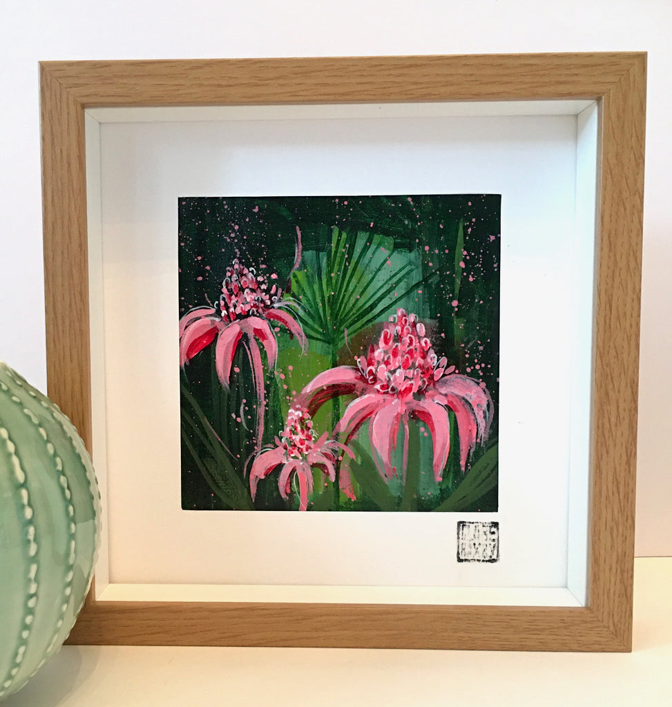 The Gingerlilies Led Me to the Fan Palm