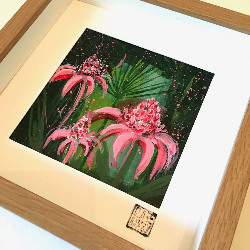 The Gingerlilies Led Me to the Fan Palm