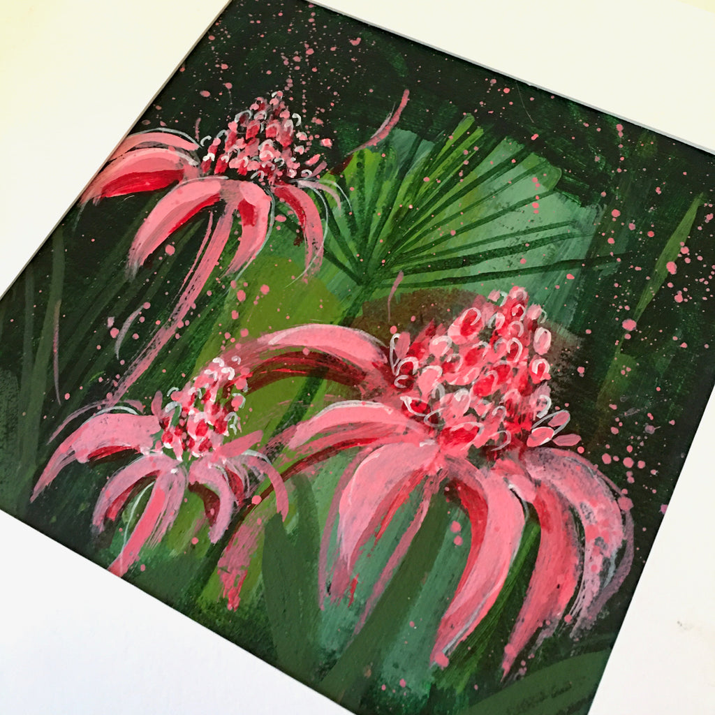 The Gingerlilies Led Me to the Fan Palm