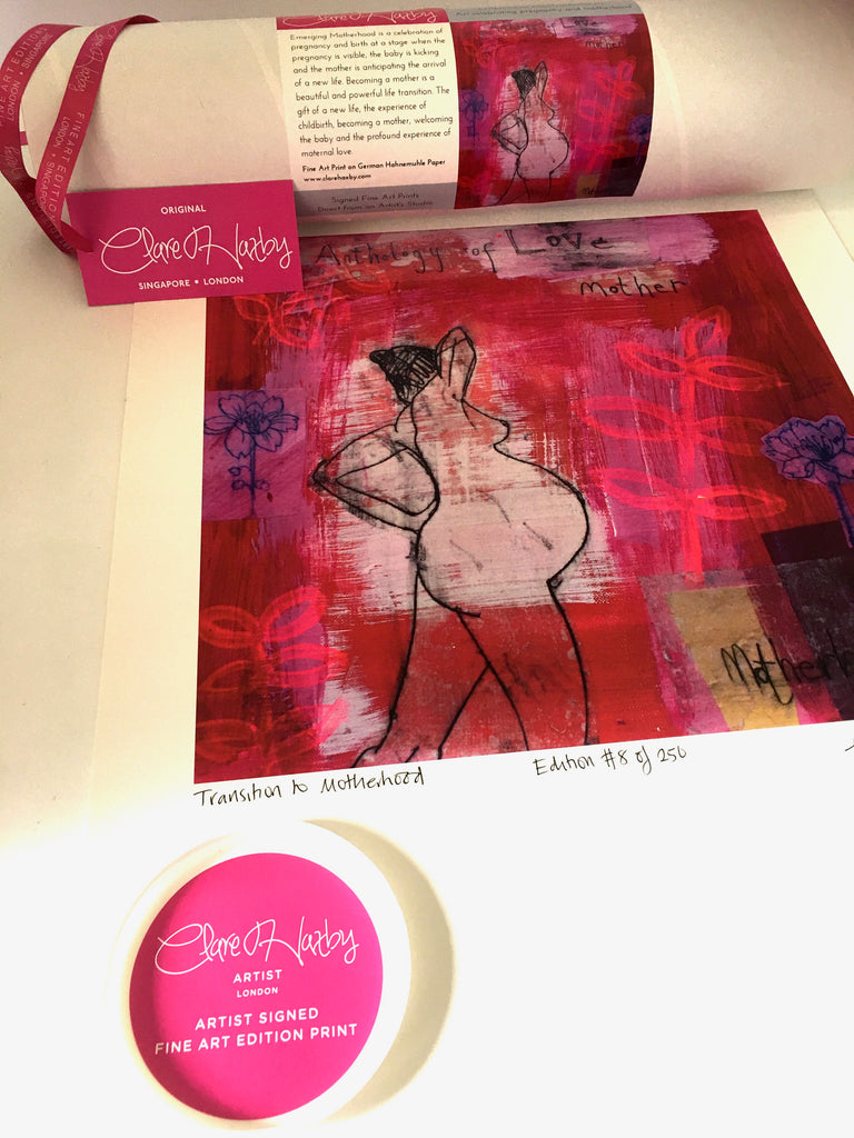 Emerging Motherhood Print