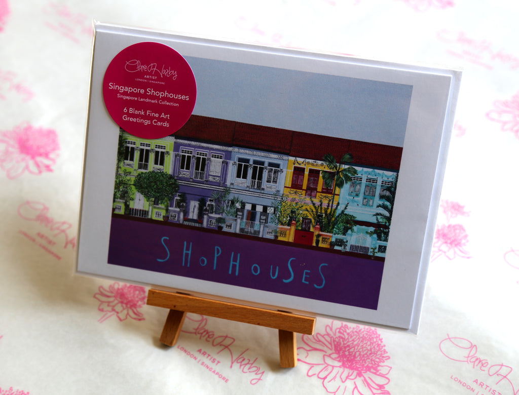 Singapore Greetings Cards - Shophouses Collection