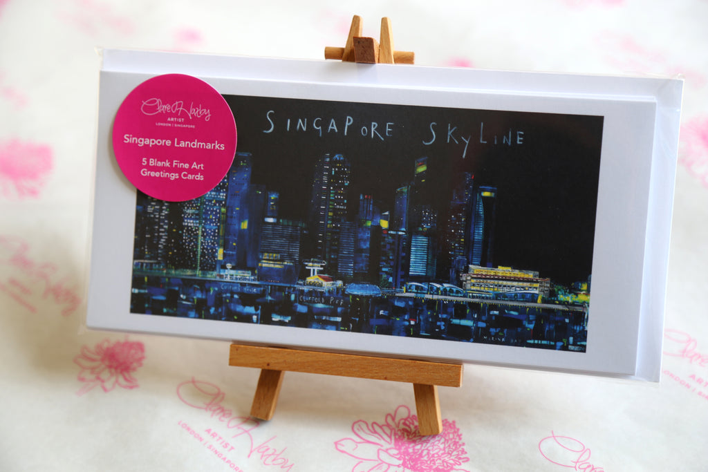 Singapore Greetings Cards - Landmarks Collection