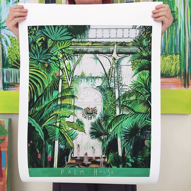 The Palm House at Kew Gardens - Signed Edition Print