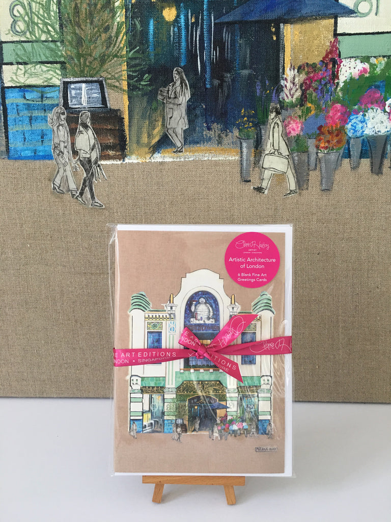 Artistic Architecture of London - Michelin Building Greetings Cards
