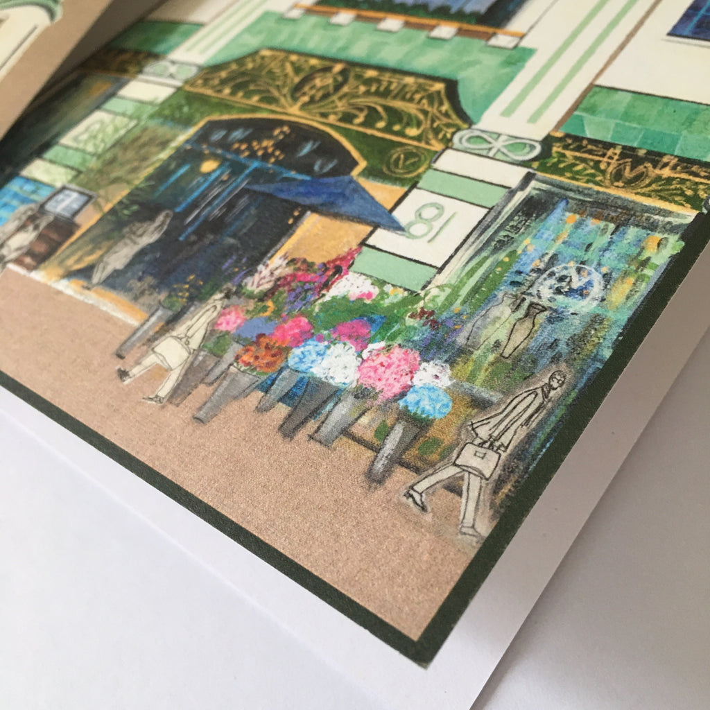 Artistic Architecture of London - Michelin Building Greetings Cards (Set of 3 designs)