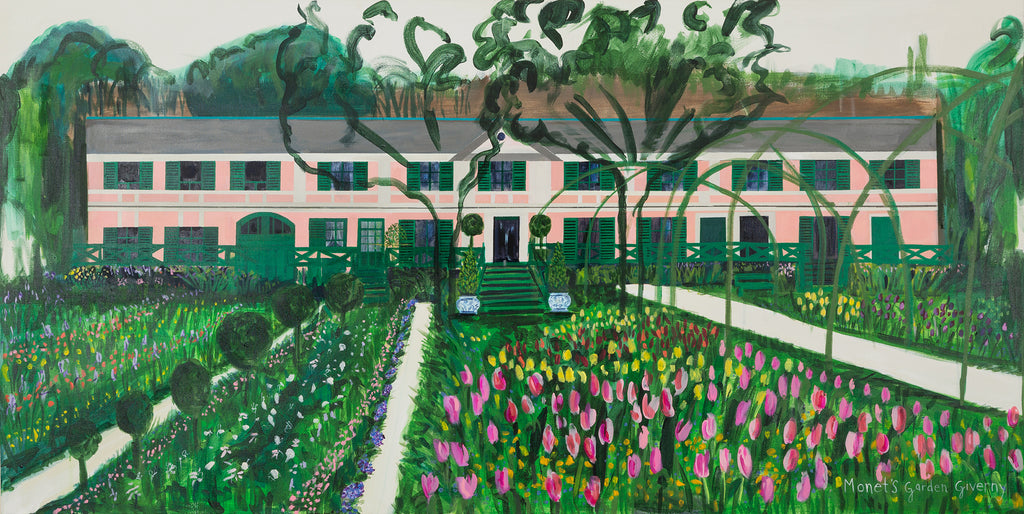 Monet’s Garden Giverny - Original Painting