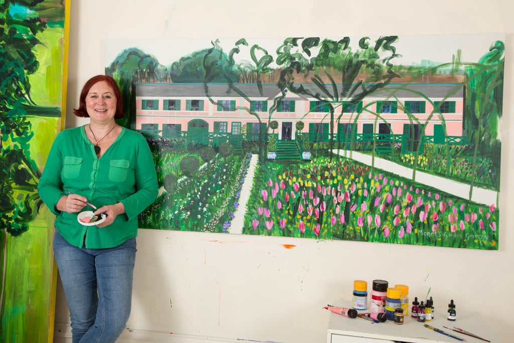 Monet’s Garden Giverny - Original Painting