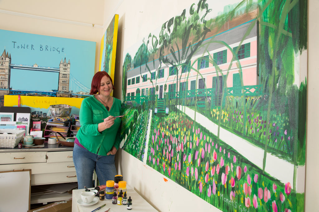 Monet’s Garden Giverny - Original Painting