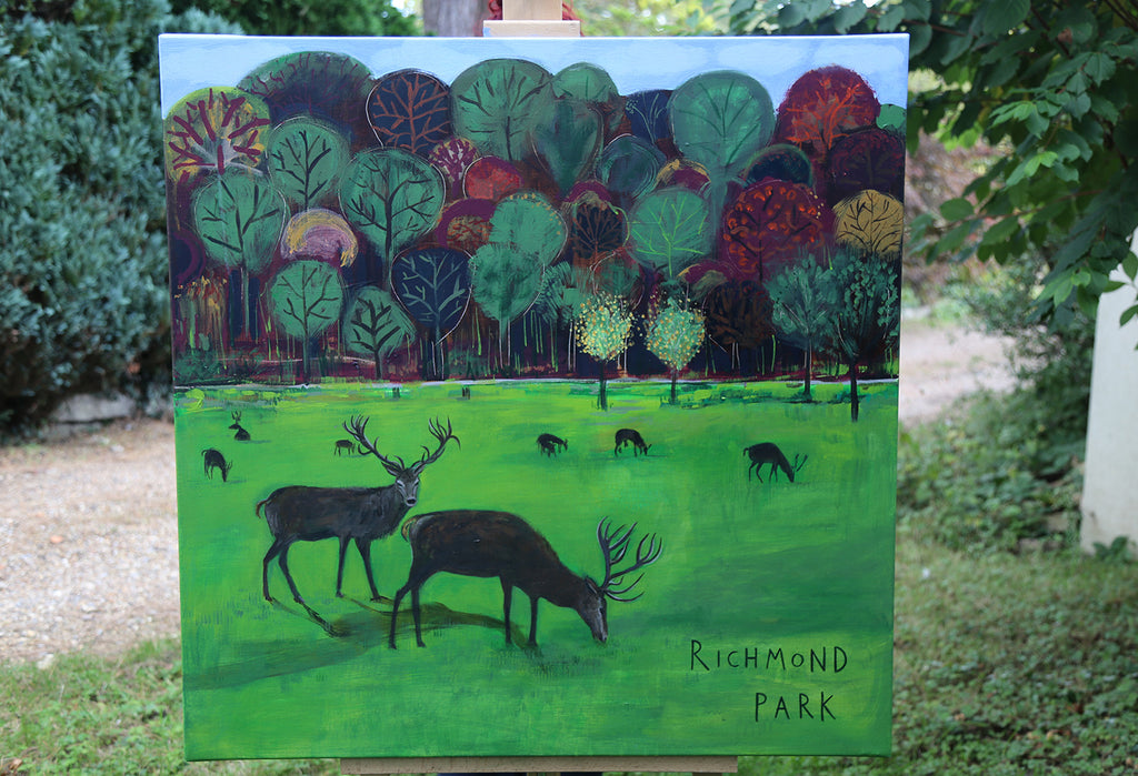 Richmond Park - Original Painting
