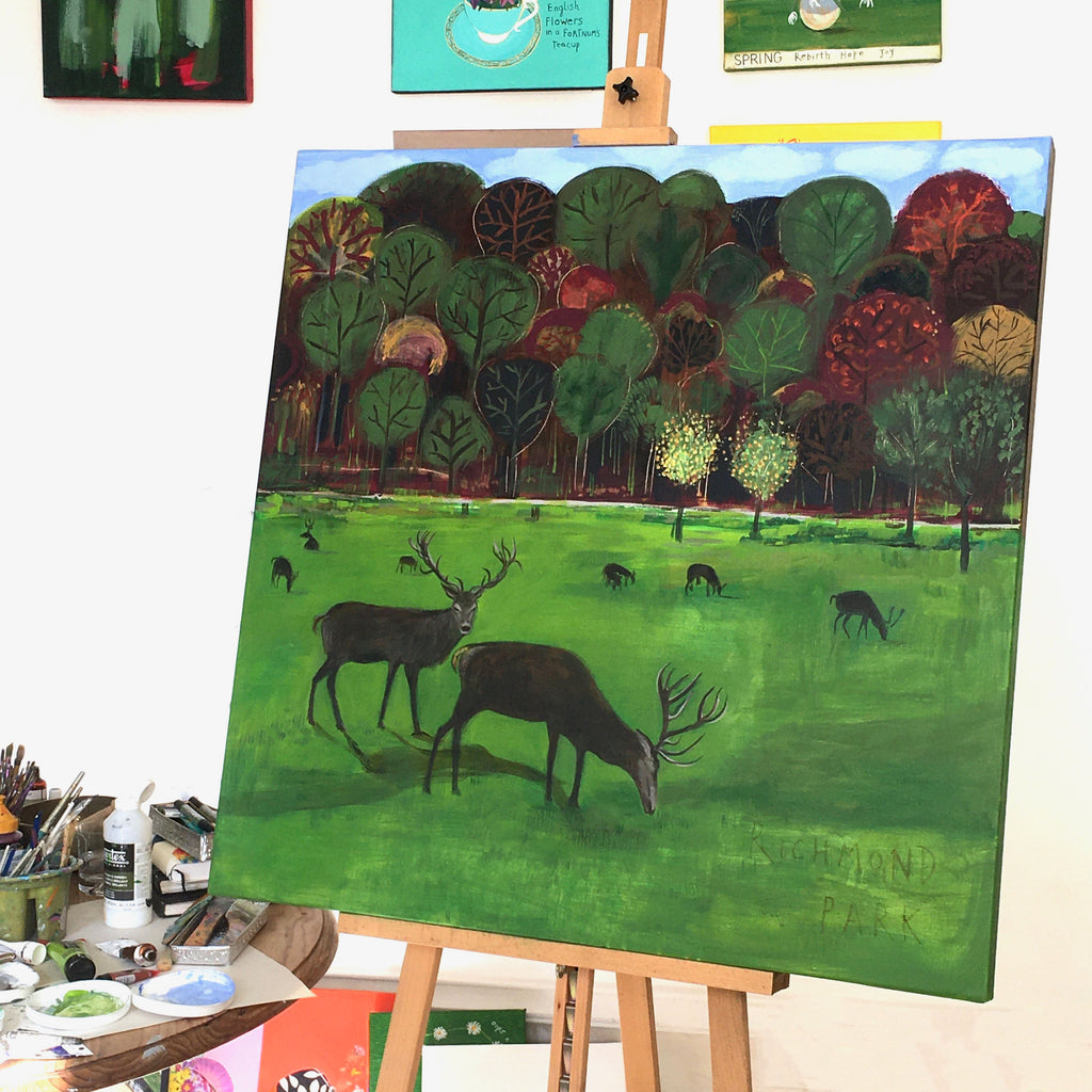 Richmond Park - Original Painting