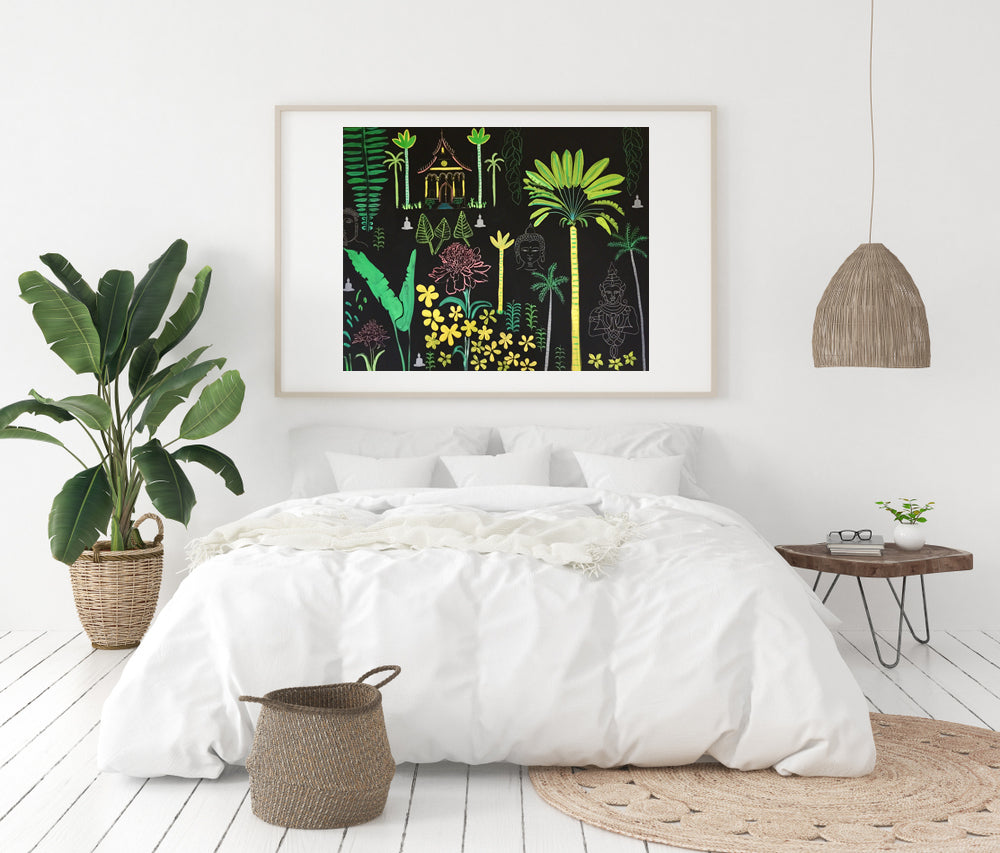 The Frangipanis Led Me to the Temple - Signed Edition Print