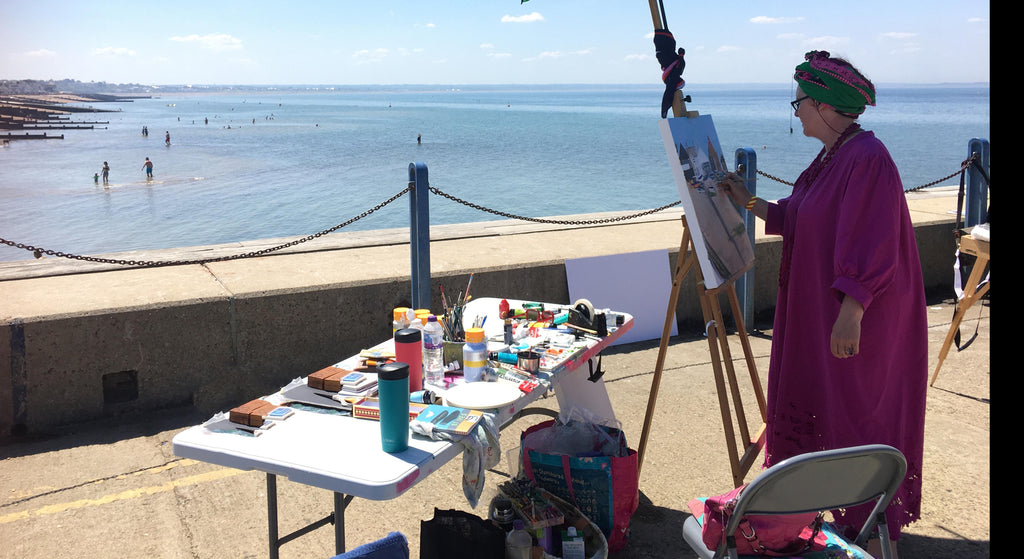 Whitstable, England - Original Painting on Canvas