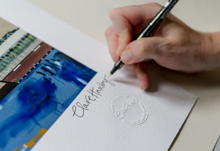 Clare Haxby Art Packaging