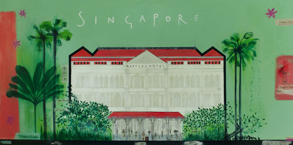 Raffles Hotel - Original Painting