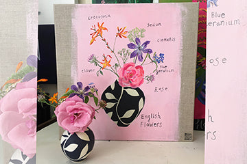 #ClareHaxbyFlowers 49 - Commission Piece