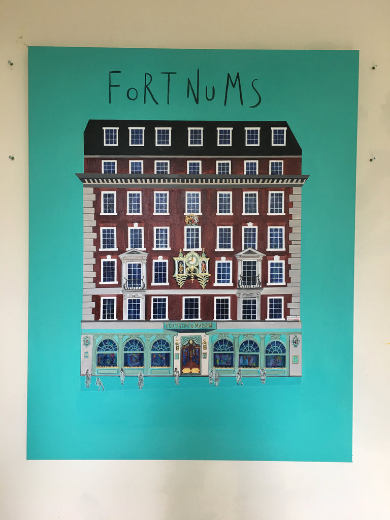 Fortnum & Mason Store - ORIGINAL PAINTING