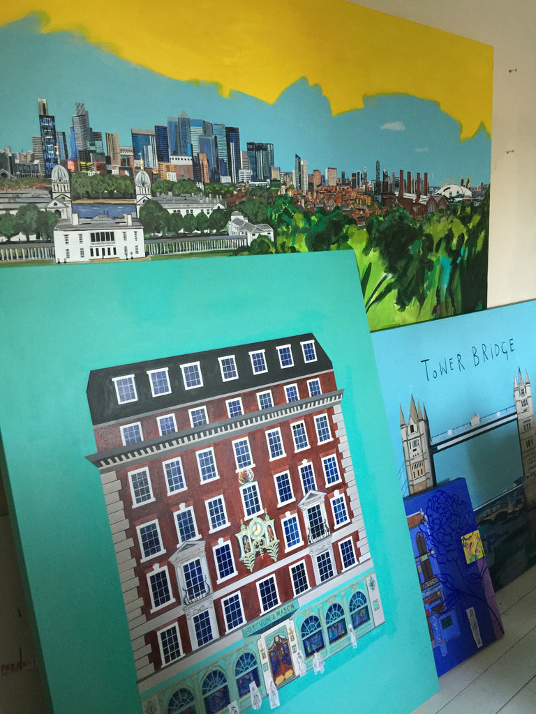 Fortnum & Mason Store - ORIGINAL PAINTING