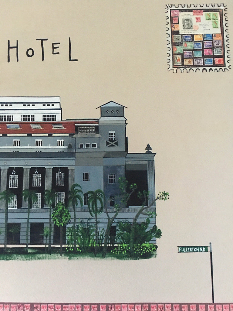 The Fullerton Hotel - Signed Edition Print