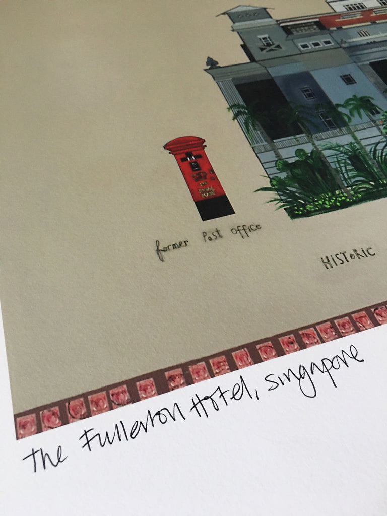 The Fullerton Hotel - Signed Edition Print