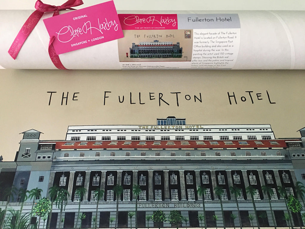 The Fullerton Hotel - Signed Edition Print