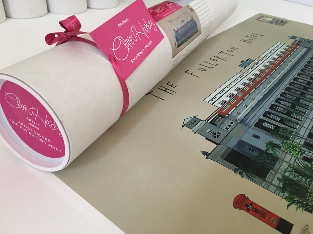 The Fullerton Hotel - Signed Edition Print