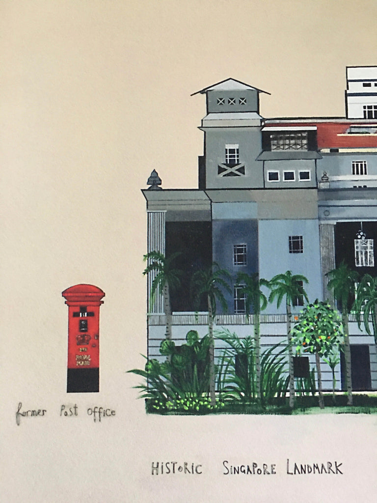 The Fullerton Hotel - Signed Edition Print