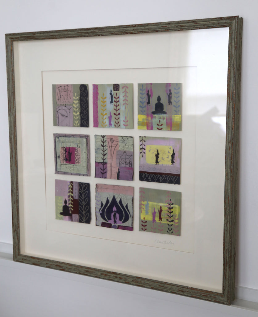 Meditate with Me - FRAMED Original Paintings