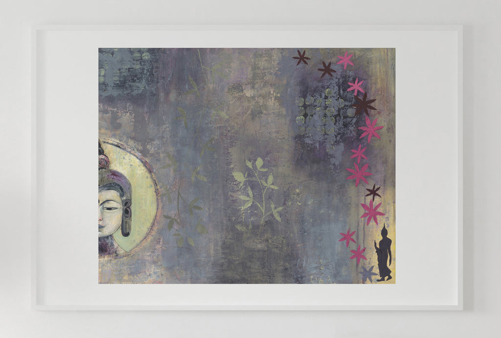 My Buddha Dreams in Violet