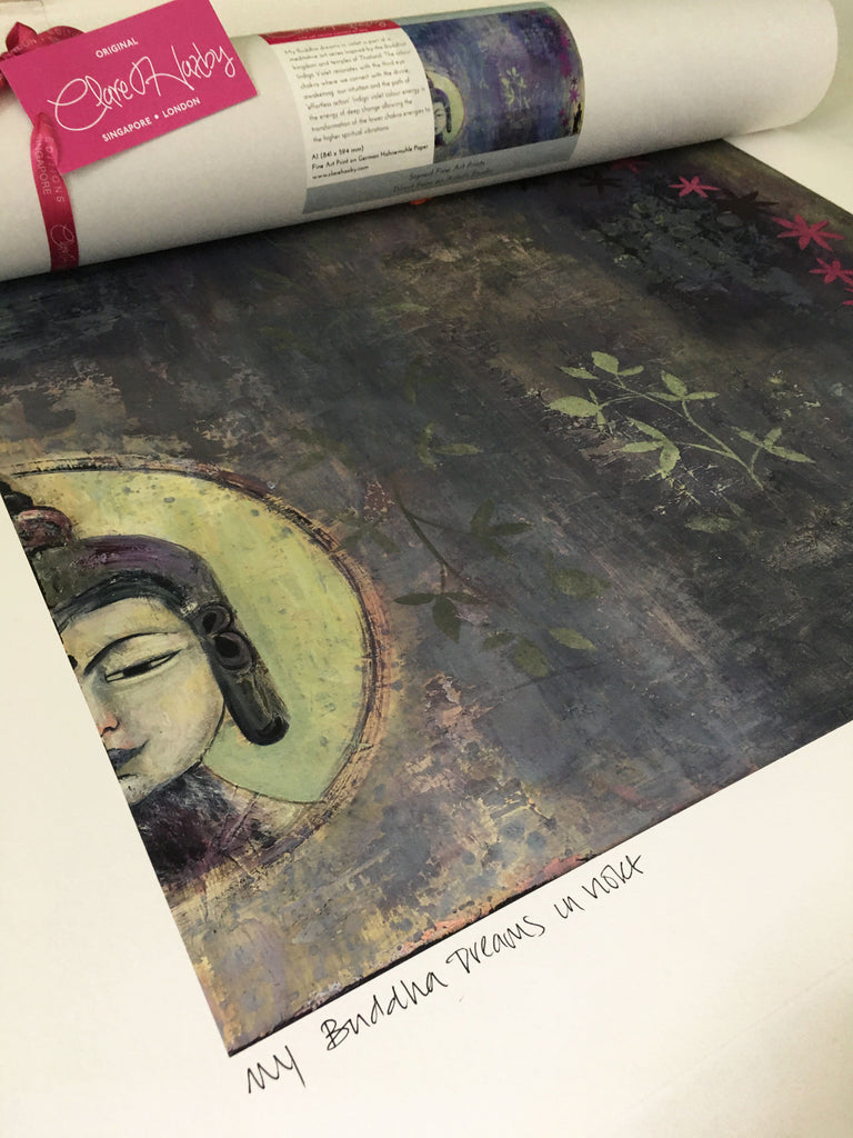 My Buddha Dreams in Violet