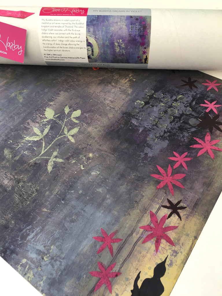 My Buddha Dreams in Violet