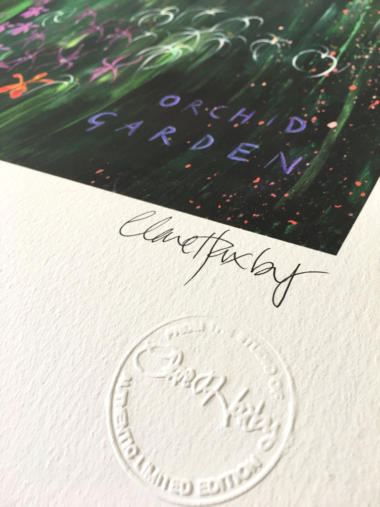 The Orchid Garden, Singapore - Signed Edition Print