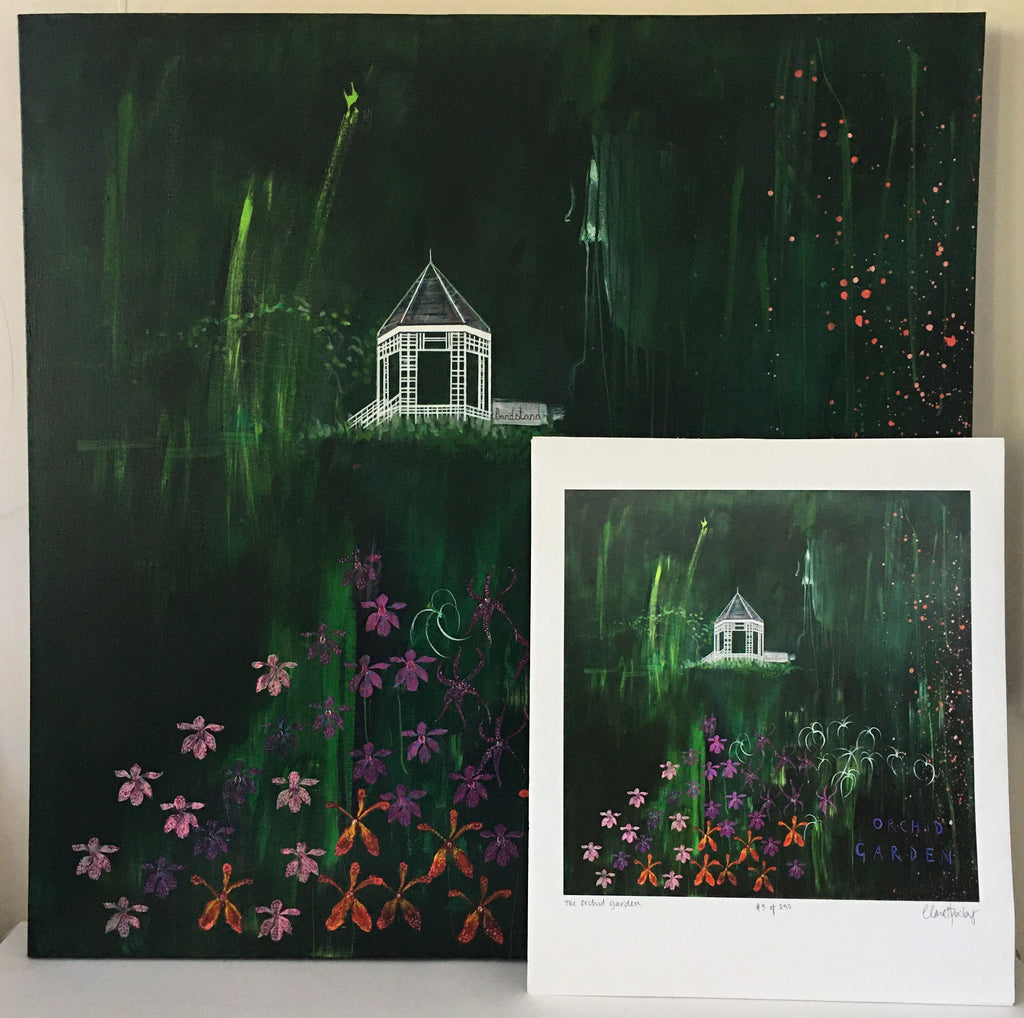The Orchid Garden, Singapore - Signed Edition Print