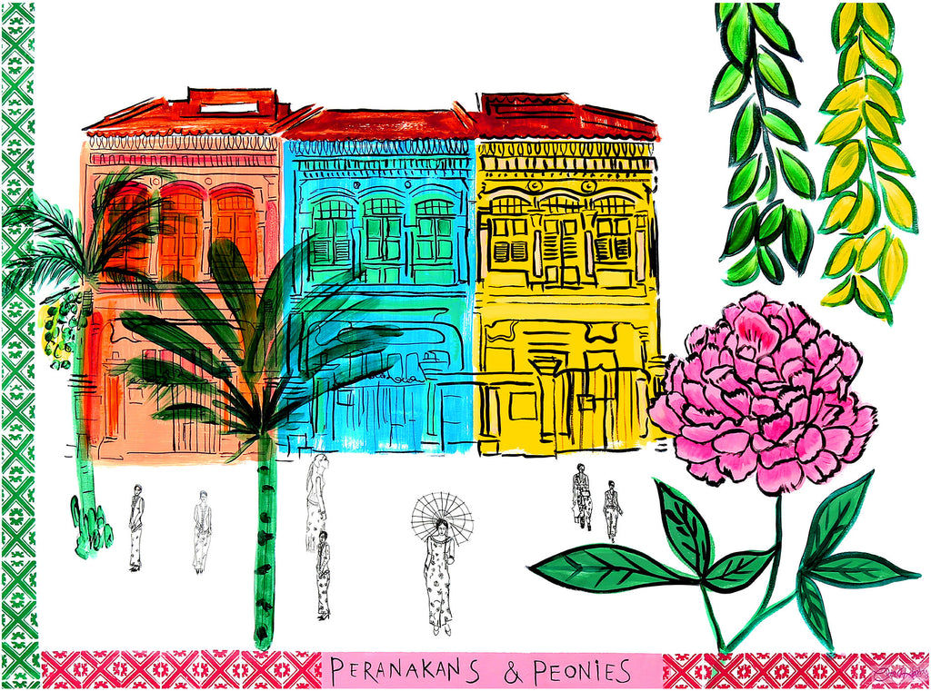 Peranakans & Peonies at the Joo Chiat Shophouses