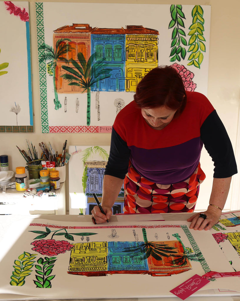 Peranakans & Peonies at the Joo Chiat Shophouses