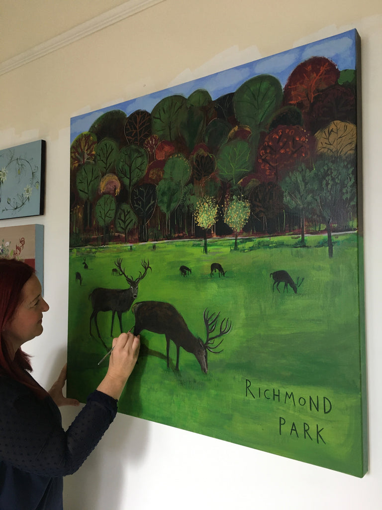 Richmond Park - Original Painting