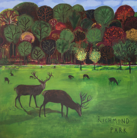 Richmond Park - Original Painting