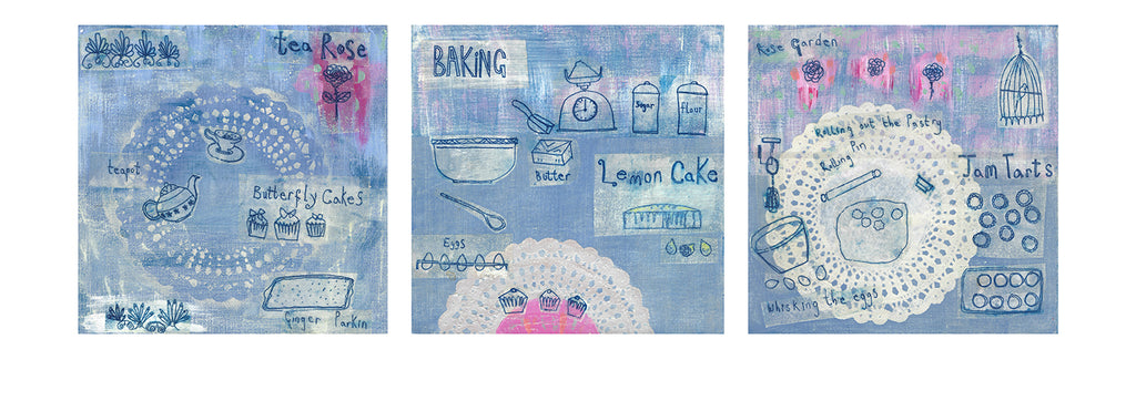 Rolling out the Pastry & Baking Cakes