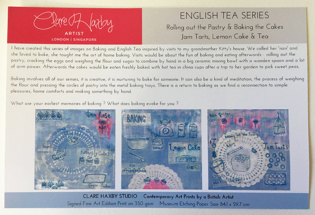 Rolling out the Pastry & Baking Cakes