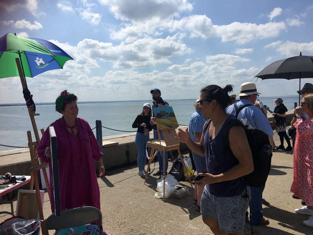 Whitstable, England - Original Painting on Canvas