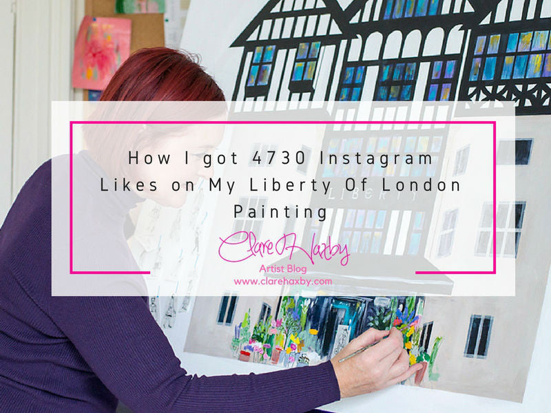 How I got 4730 Likes On My Liberty Of London Painting
