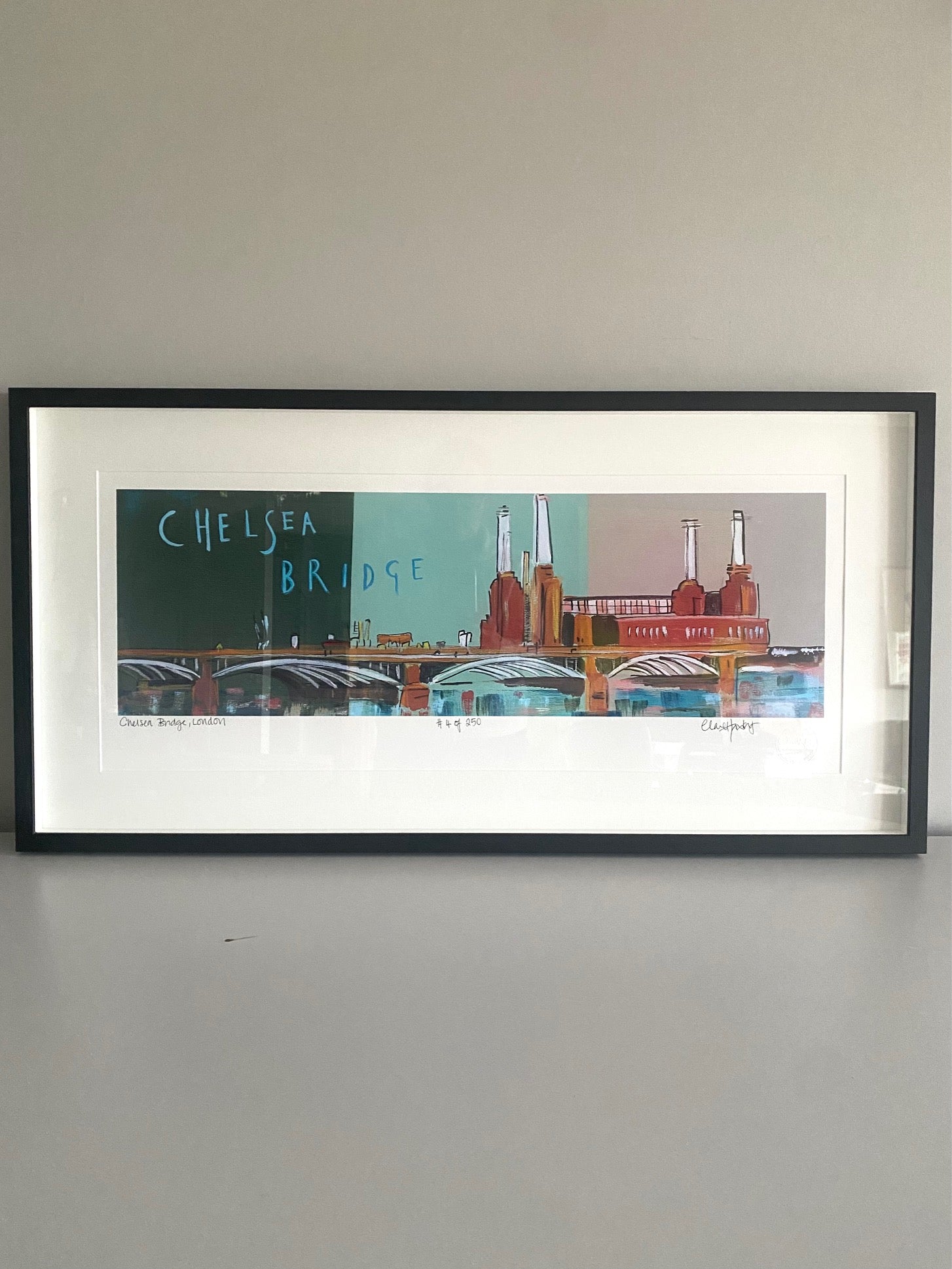 Chelsea Bridge - Signed Edition Print