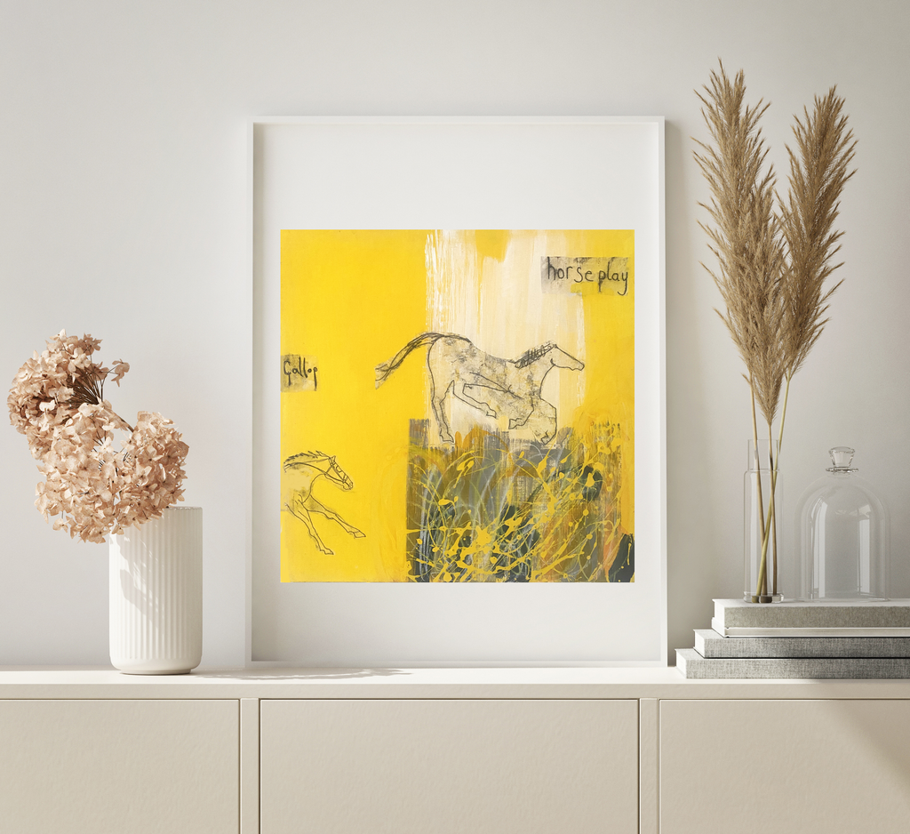 Horse Play - Signed Fine Art Edition Print