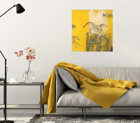Horse Play - Original Painting