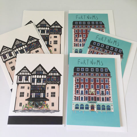 Artistic Architecture of London - Greetings Cards PACK B