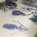 Divinely Perfumed Blue Hyacinth - Original Drawing