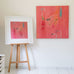 Flamingo Fine Art Painting by Clare Haxby